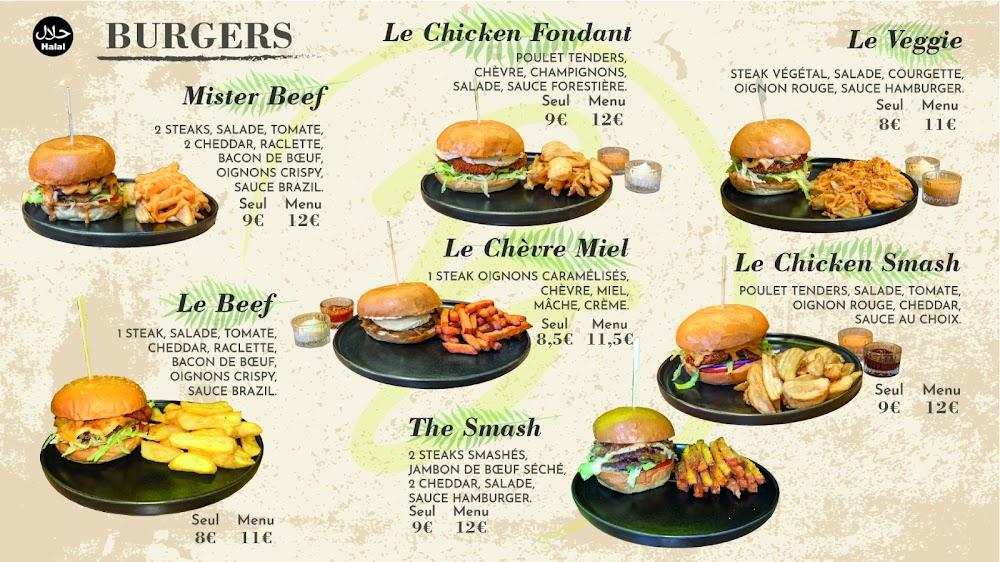 BIL’S THAI & BURGER - Menu Image 1